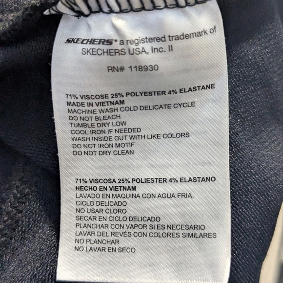 Skechers Los Angeles Black Hooded Open Cardigan - Women's XS - Picture 5 of 7